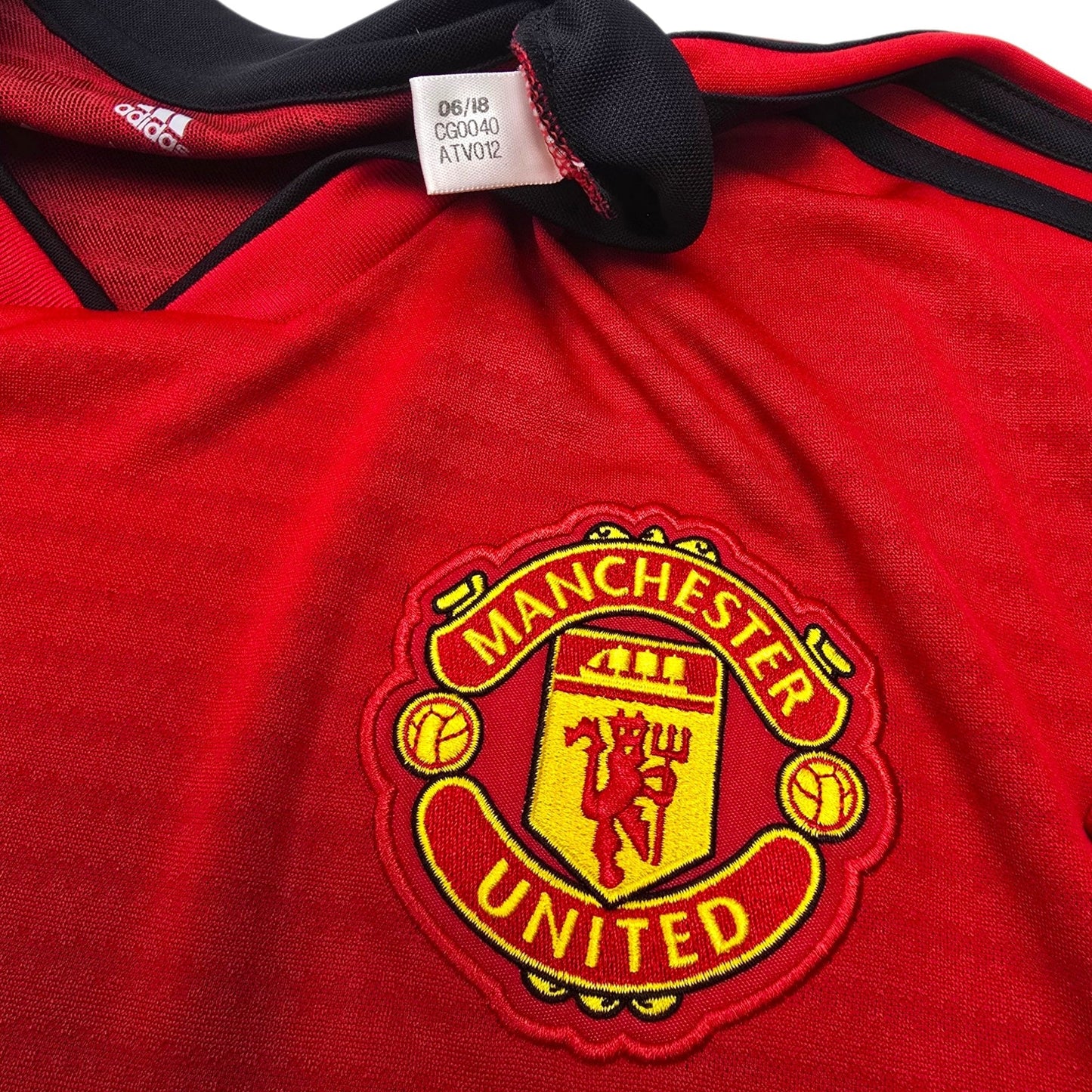 2018/19 Manchester United Home Football Shirt (XL) Adidas #6 Pogba