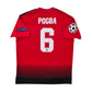 2018/19 Manchester United Home Football Shirt (XL) Adidas #6 Pogba