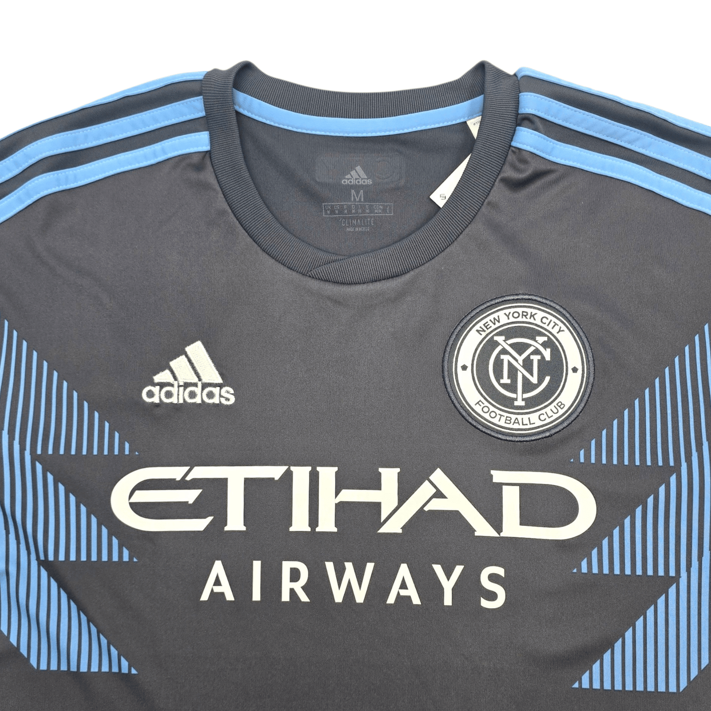 2018/19 New York City Away Football Shirt (M) Adidas