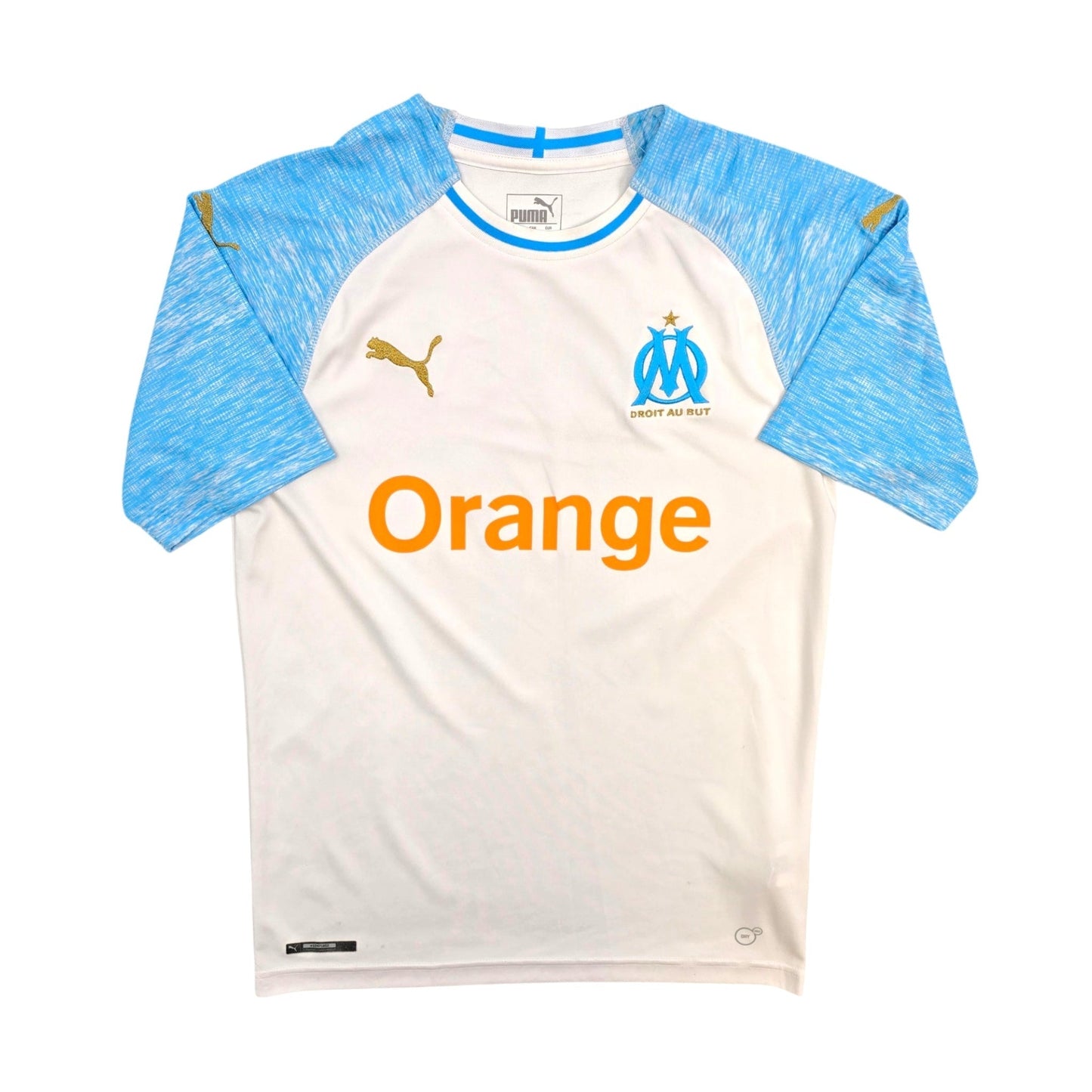 2018/19 Olympique Marseille Home Football Shirt (S) Puma #10 Payet