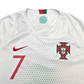 2018/19 Portugal Away Football Shirt (L) Nike #7 Ronaldo