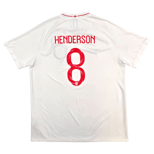 2018/20 England Home Football Shirt (2XL) Nike #8 Henderson