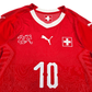 2018/20 Switzerland Home Football Shirt (XL) Puma #10 Xhaka (Player Version)