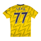 2019/20 Arsenal Away Football Shirt (S) Adidas #77 Saka