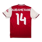 2019/20 Arsenal Home Football Shirt (S) Adidas #14 Aubameyang