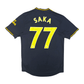 2019/20 Arsenal Third Football Shirt (S) Nike #77 Saka (Player Version)