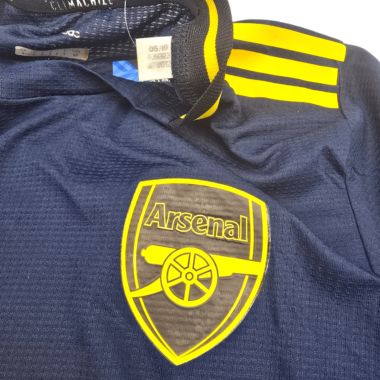 2019/20 Arsenal Third Football Shirt (S) Nike #77 Saka (Player Version)