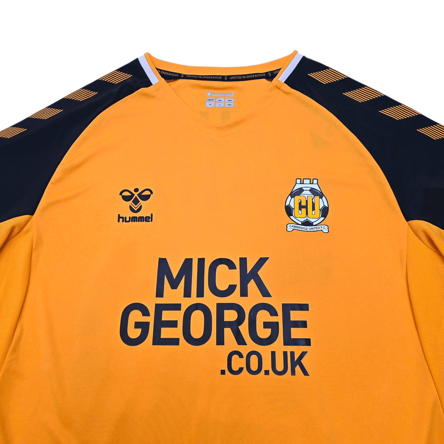 2019/20 Cambridge United Home Football Shirt (XL) Hummel #20 Smith