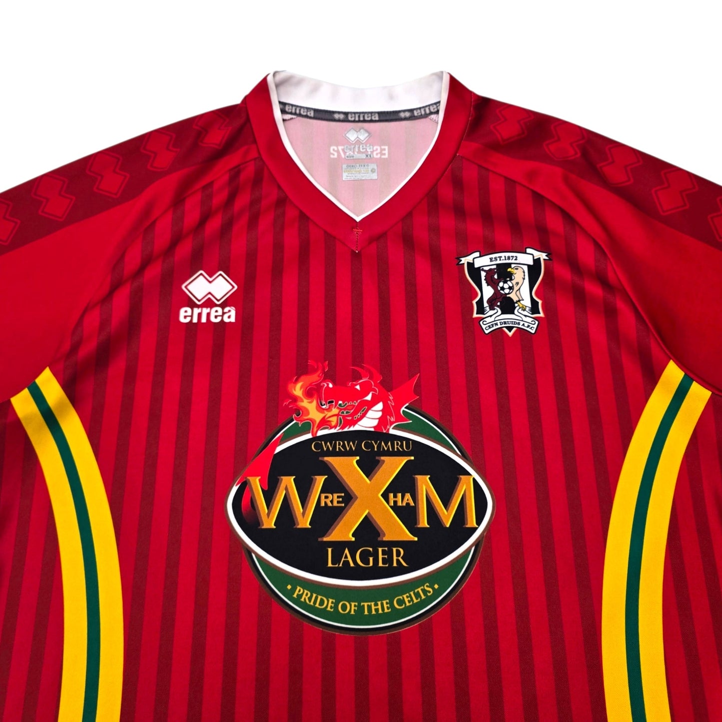 2019/20 Cefn Druids Away Football Shirt (XL) Errea