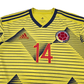 2019/20 Colombia Home Football Shirt (S) Adidas #14 L.Diaz