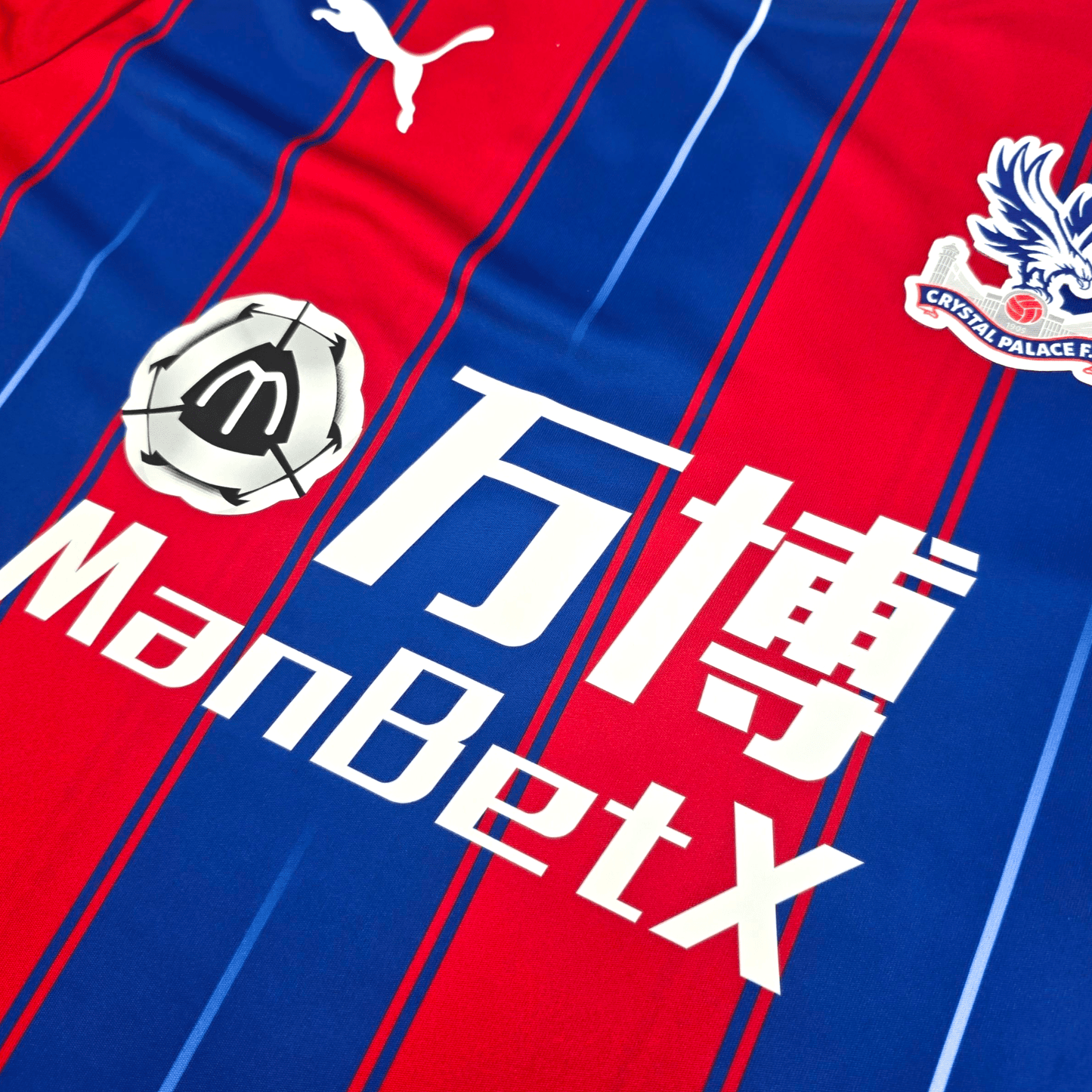 2019/20 Crystal Palace Home Football Shirt (L) Puma #11 Zaha