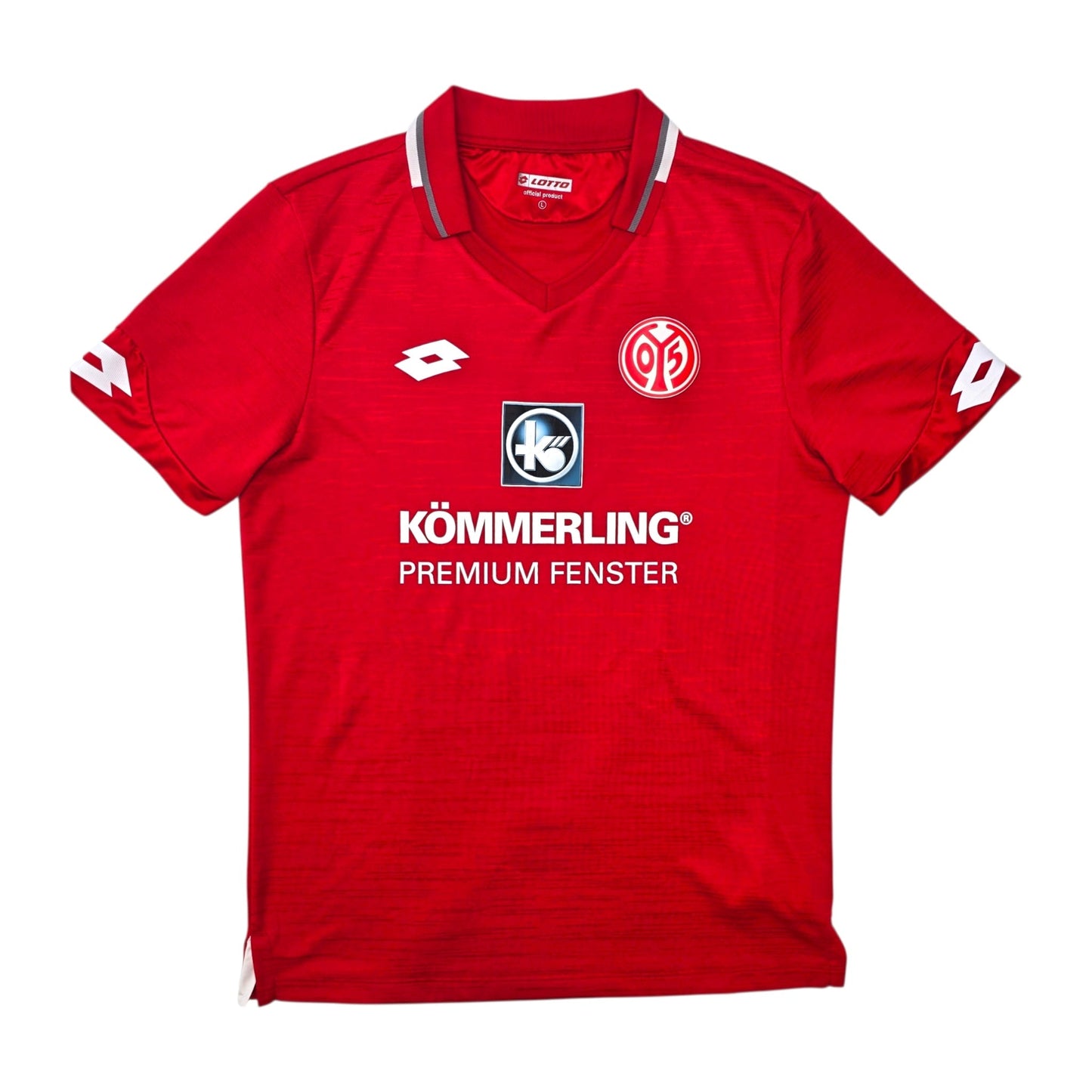 2019/20 FSV Mainz 05 Home Football Shirt (L) Lotto #9 Mateta