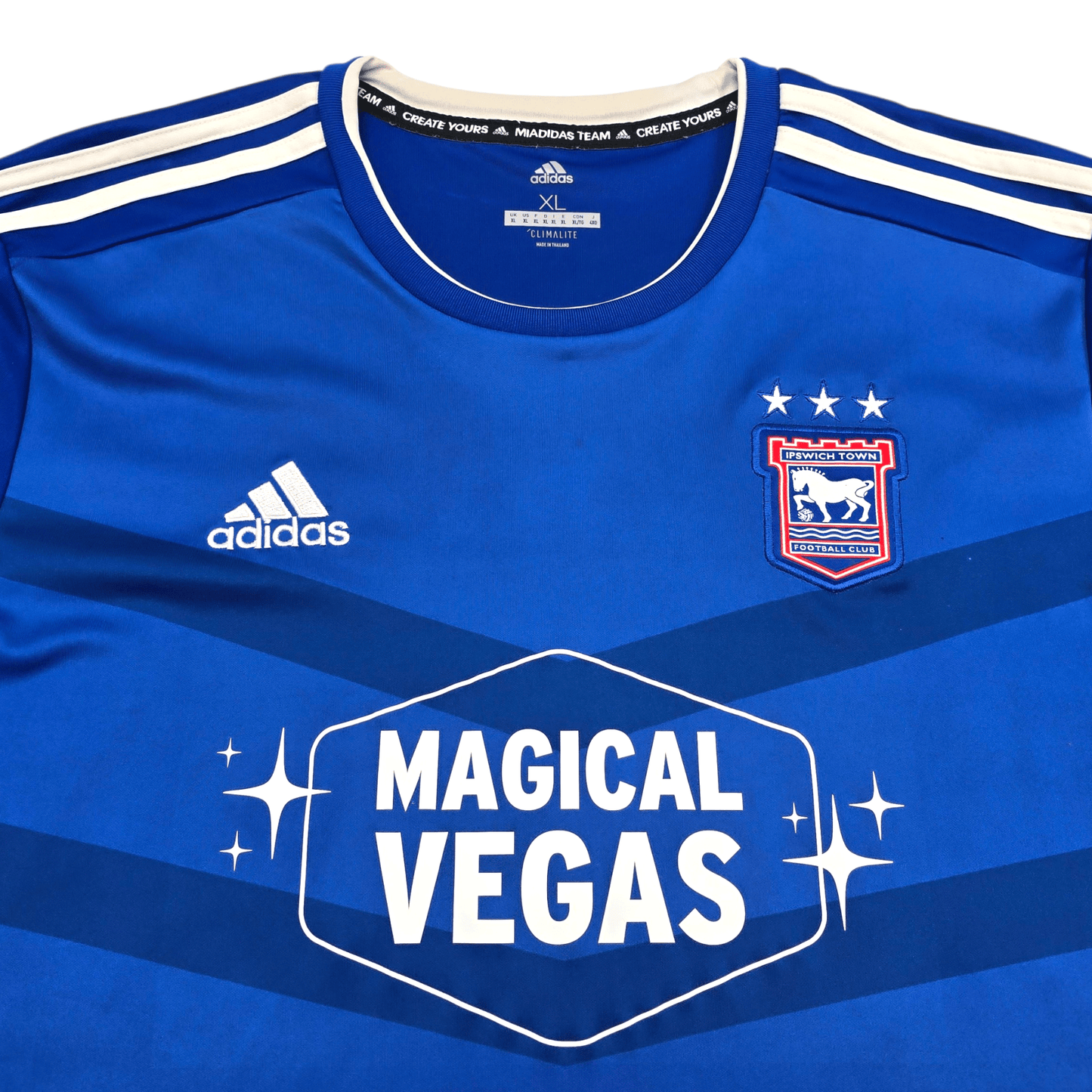 2019/20 Ipswich Town Home Football Shirt (XL) Adidas