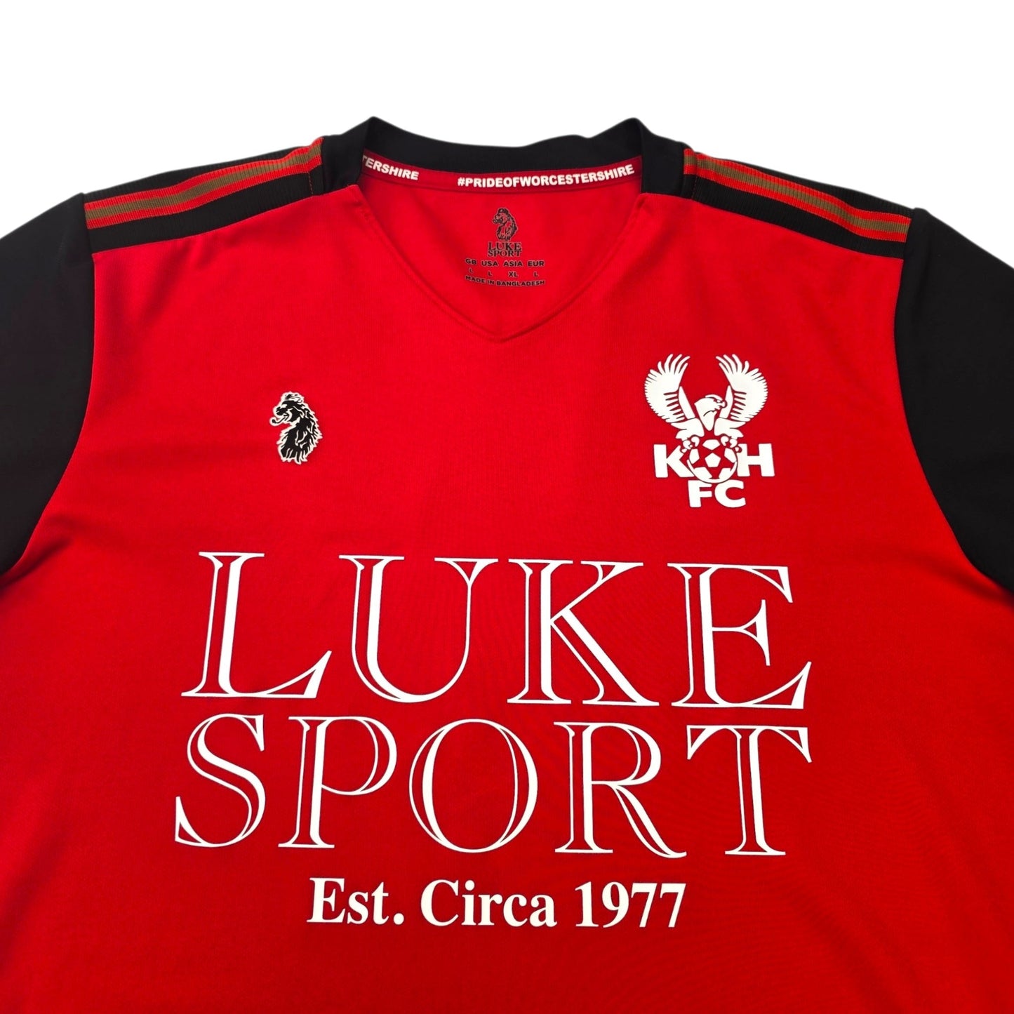 2019/20 Kidderminster Harriers Training Top (L) Luke Sport 1977