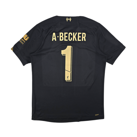 2019/20 Liverpool Goal Keeper Football Shirt (M) New Balance #1 A.Becker