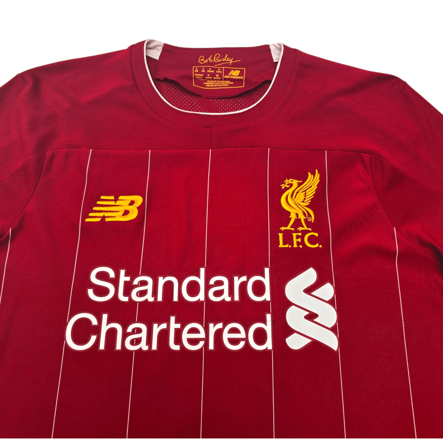 2019/20 Liverpool Home Football Shirt (S) New Balance #9 Firmino