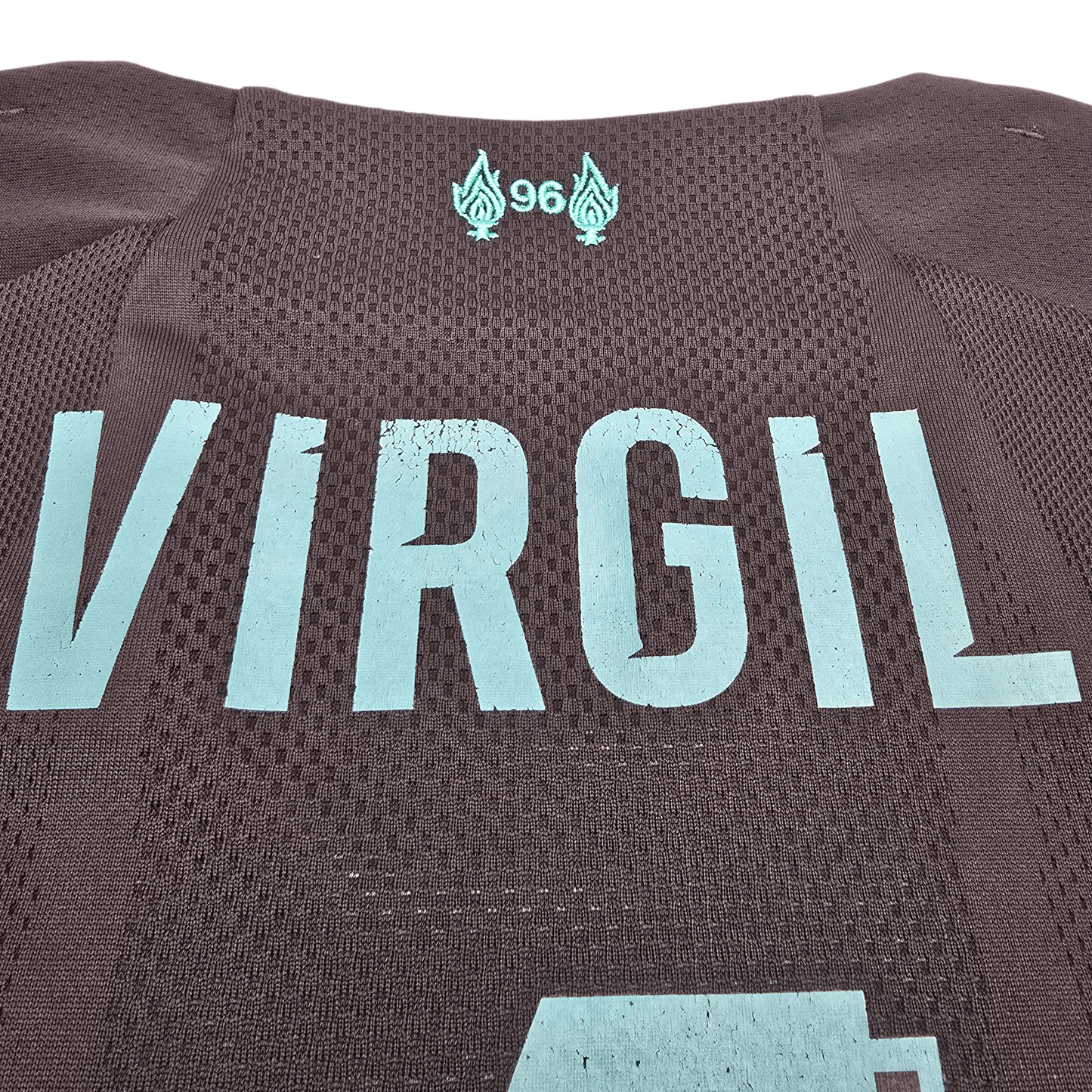 2019/20 Liverpool Third Football Shirt (M) New Balance #4 Virgil