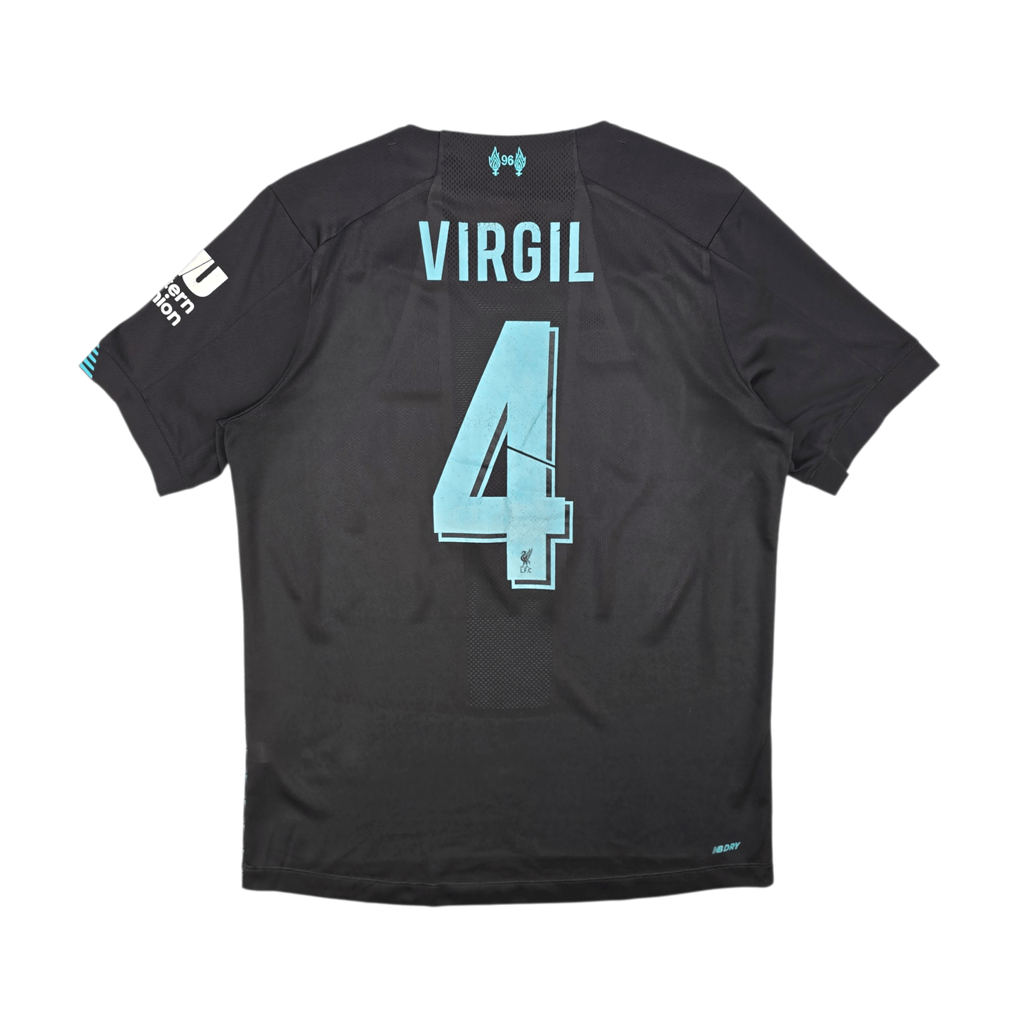 2019/20 Liverpool Third Football Shirt (M) New Balance #4 Virgil