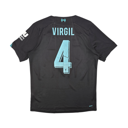 2019/20 Liverpool Third Football Shirt (M) New Balance #4 Virgil
