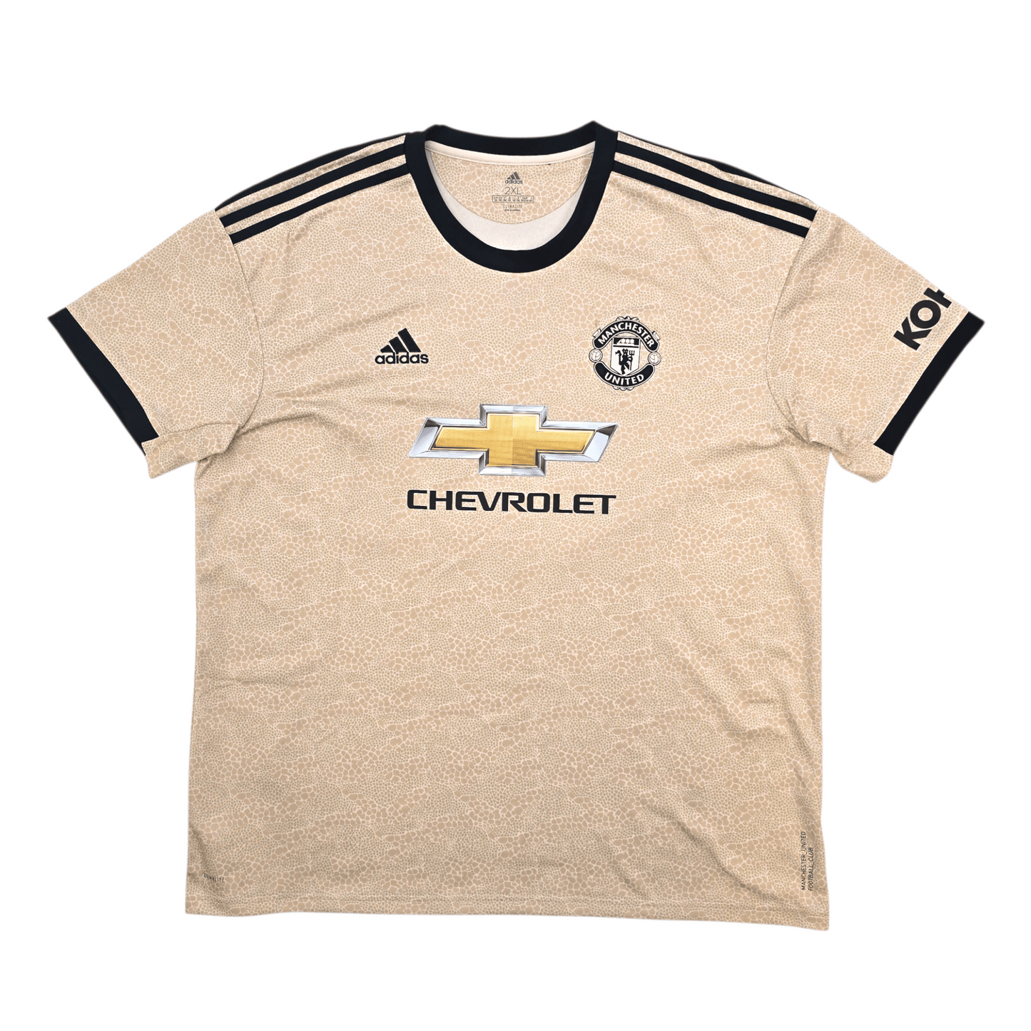 2019/20 Manchester United Away Football Shirt (2XL) Adidas #18 Fernandes