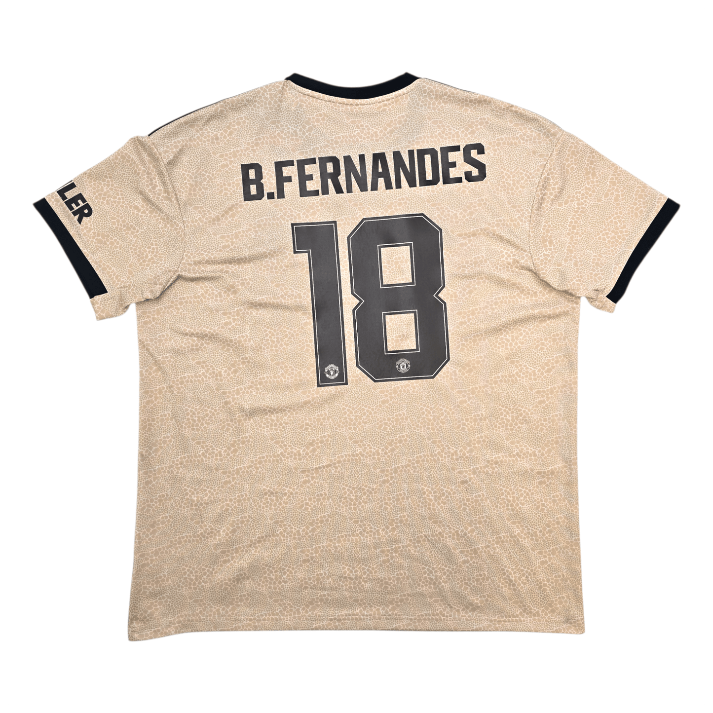 2019/20 Manchester United Away Football Shirt (2XL) Adidas #18 Fernandes