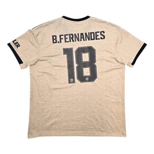 2019/20 Manchester United Away Football Shirt (2XL) Adidas #18 Fernandes