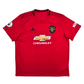 2019/20 Manchester United Home Football Shirt (2XL) Adidas #18 B.Fernandes