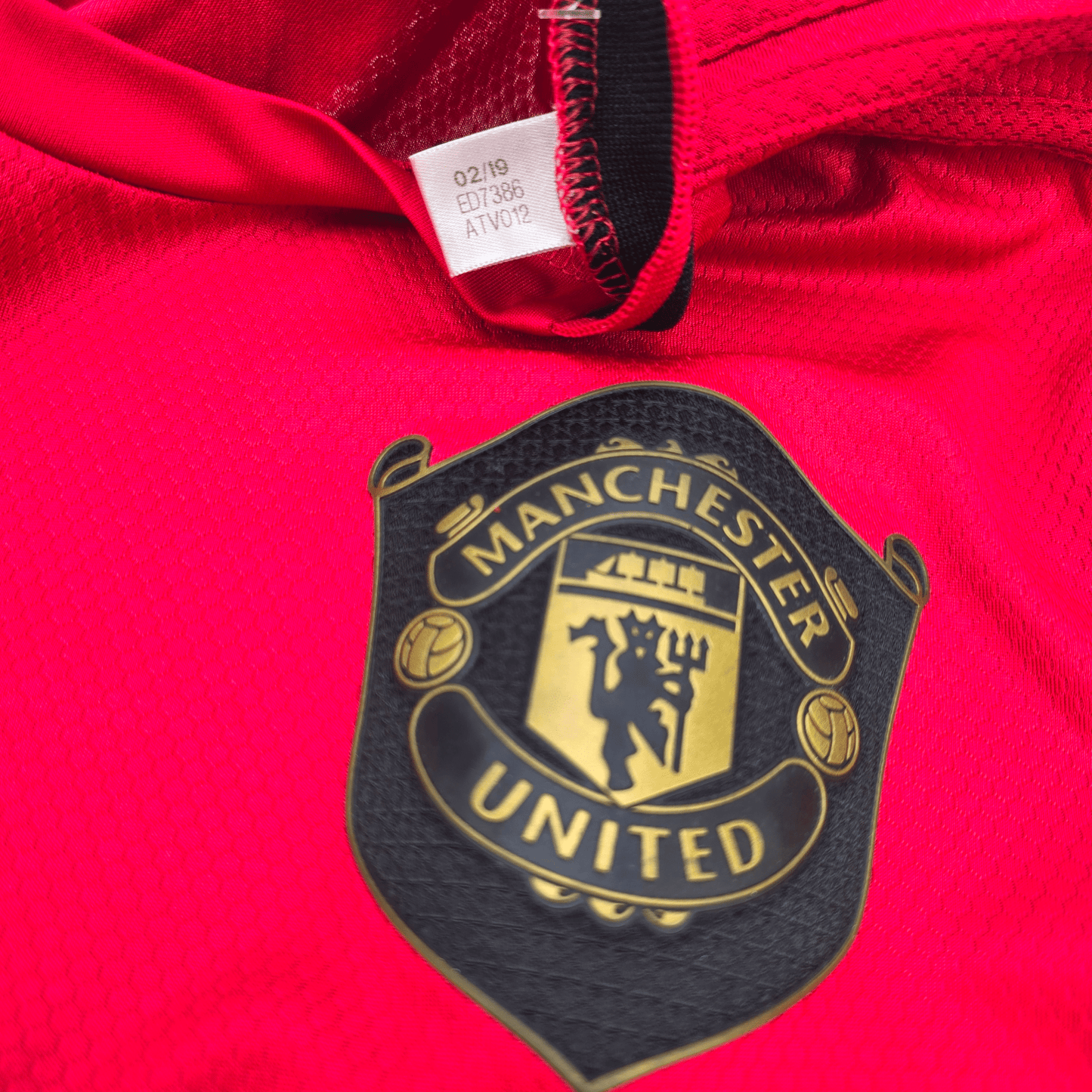 2019/20 Manchester United Home Football Shirt (M) Adidas #8 Mata