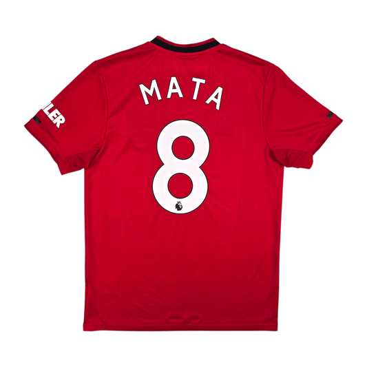 2019/20 Manchester United Home Football Shirt (M) Adidas #8 Mata