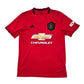 2019/20 Manchester United Home Football Shirt (S) Adidas #18 B.Fernandes