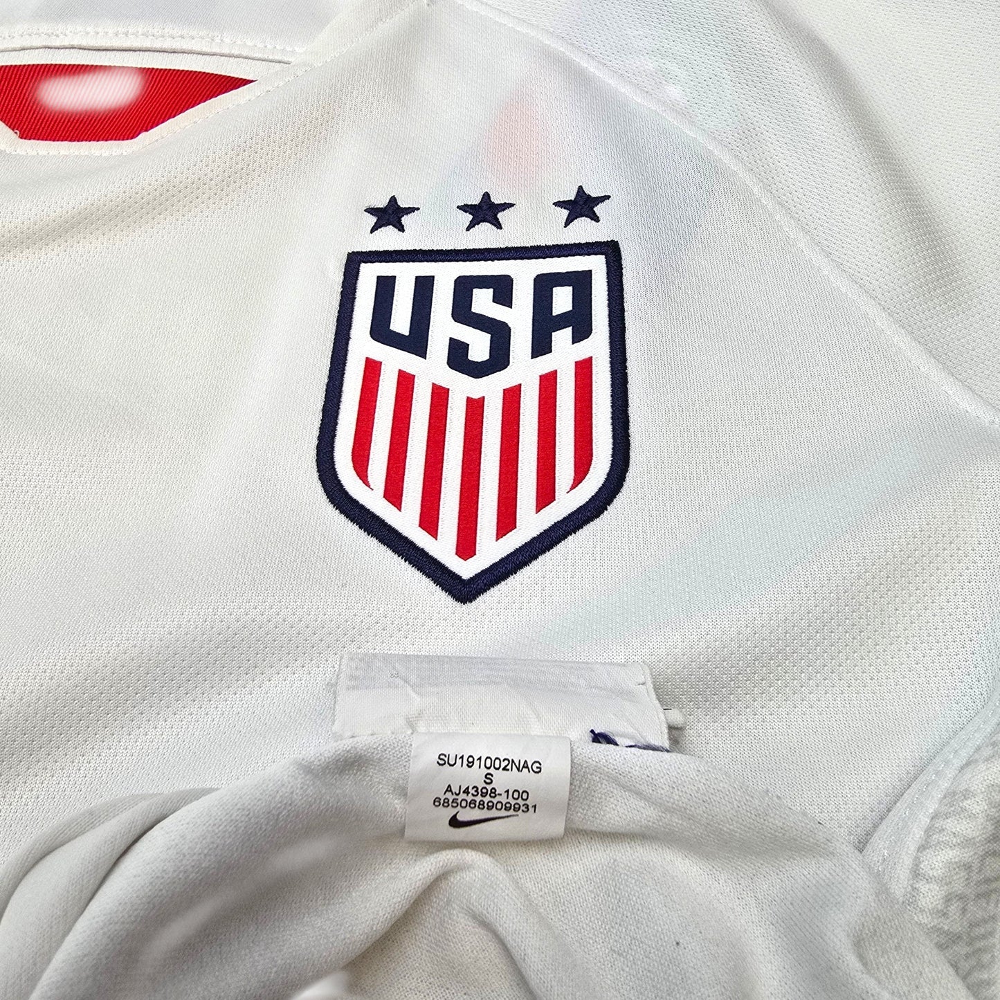 2019/20 USA Home Football Shirt (S) Nike (USWNT | Womens)
