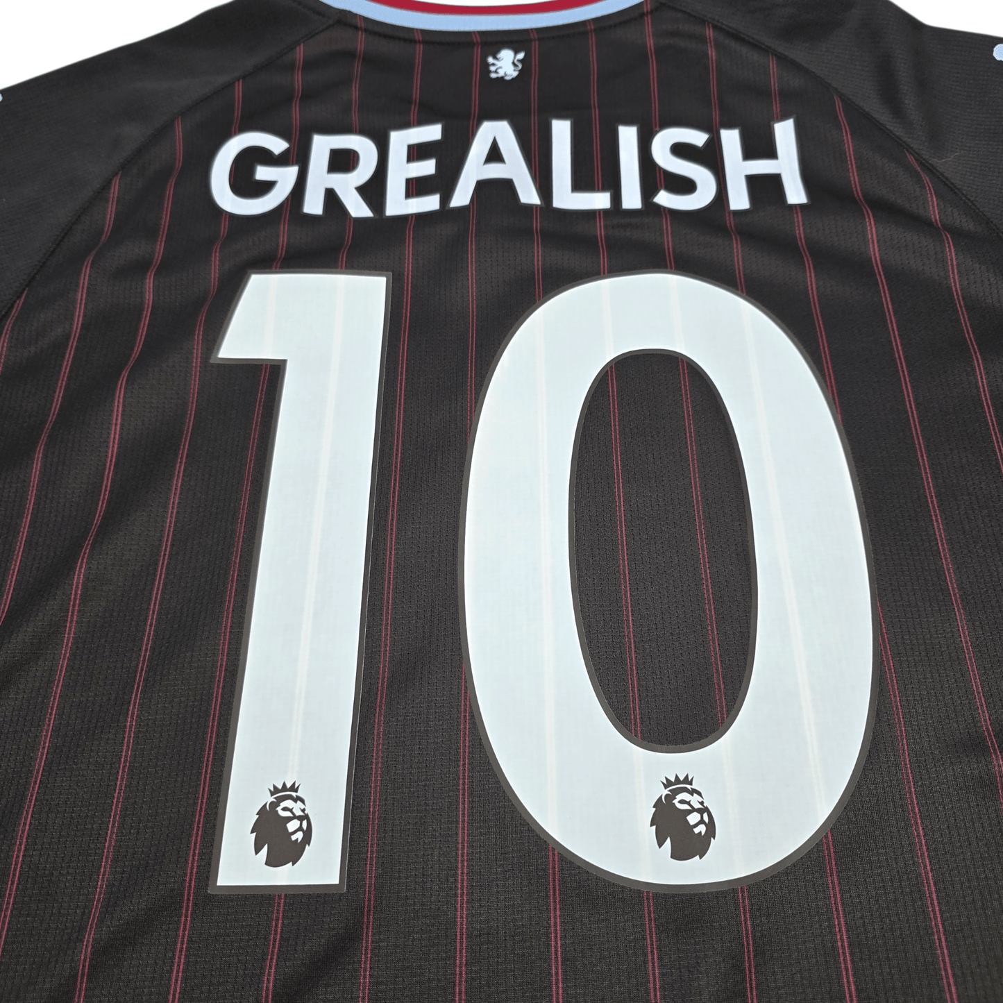 2020/21 Aston Villa Away Football Shirt (L) Kappa #10 Grealish