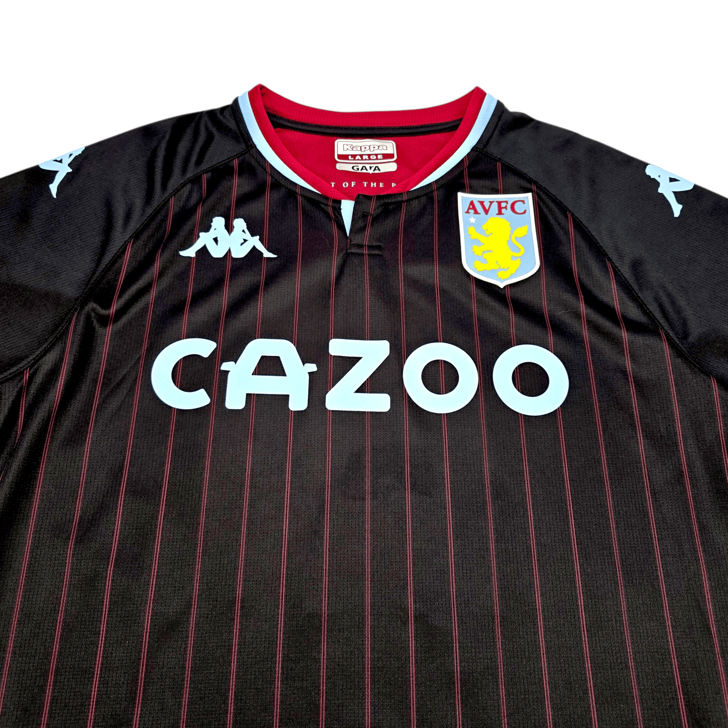 2020/21 Aston Villa Away Football Shirt (L) Kappa #10 Grealish