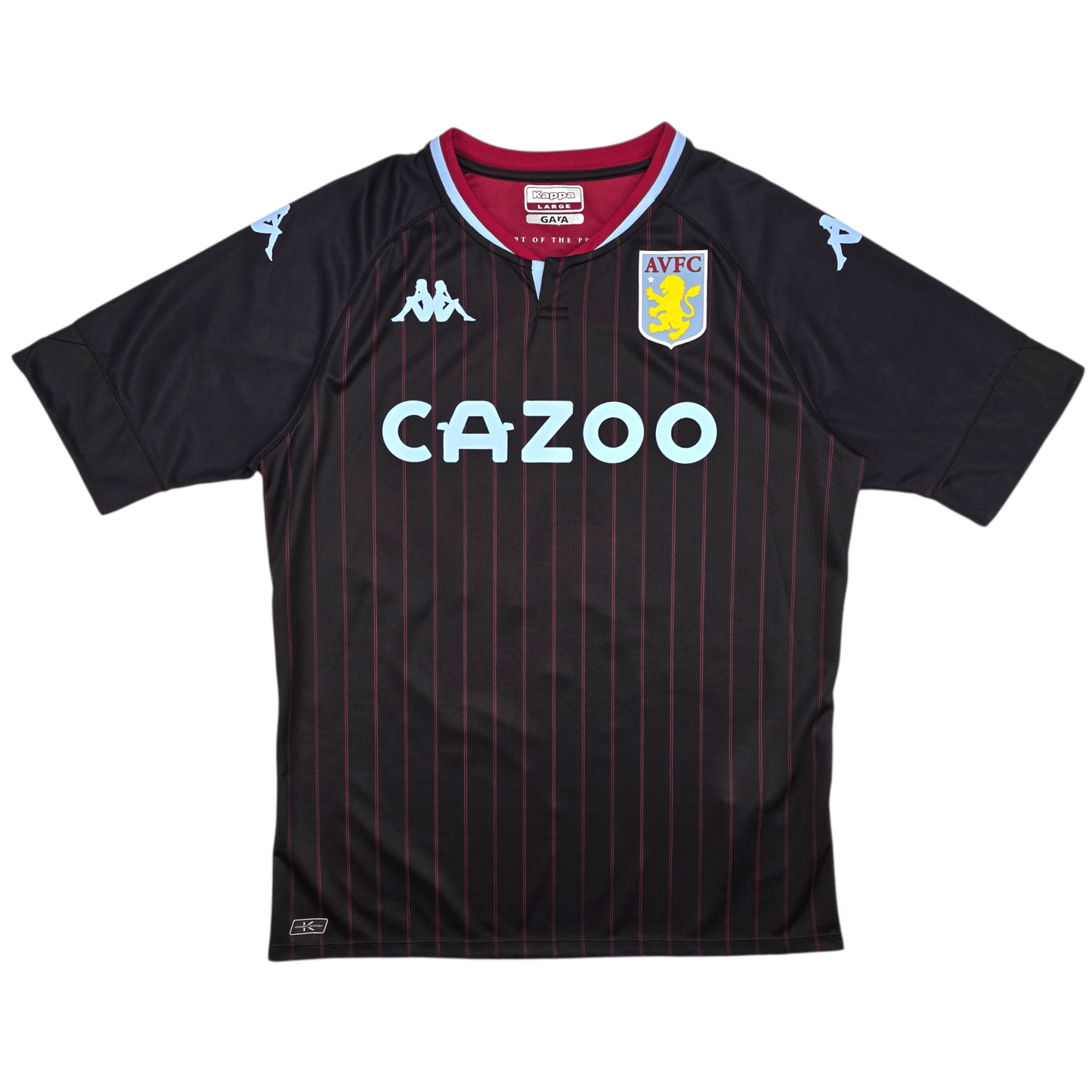 2020/21 Aston Villa Away Football Shirt (L) Kappa #10 Grealish