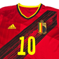 2020/21 Belgium Home Football Shirt (M) Adidas #10 Hazard