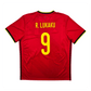 2020/21 Belgium Home Football Shirt (XL) Adidas #9 Lukaku (BNWTs)