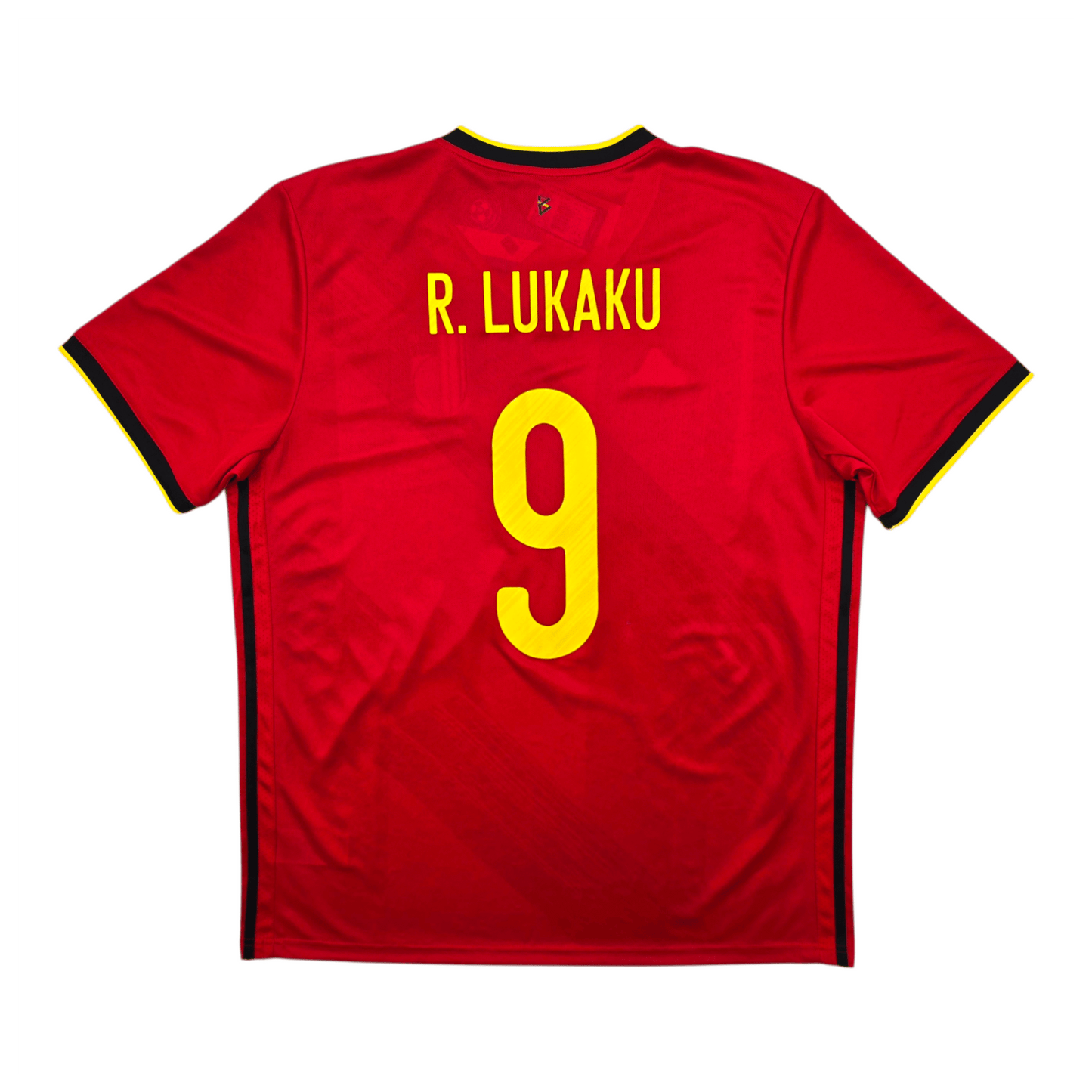 2020/21 Belgium Home Football Shirt (XL) Adidas #9 Lukaku (BNWTs)