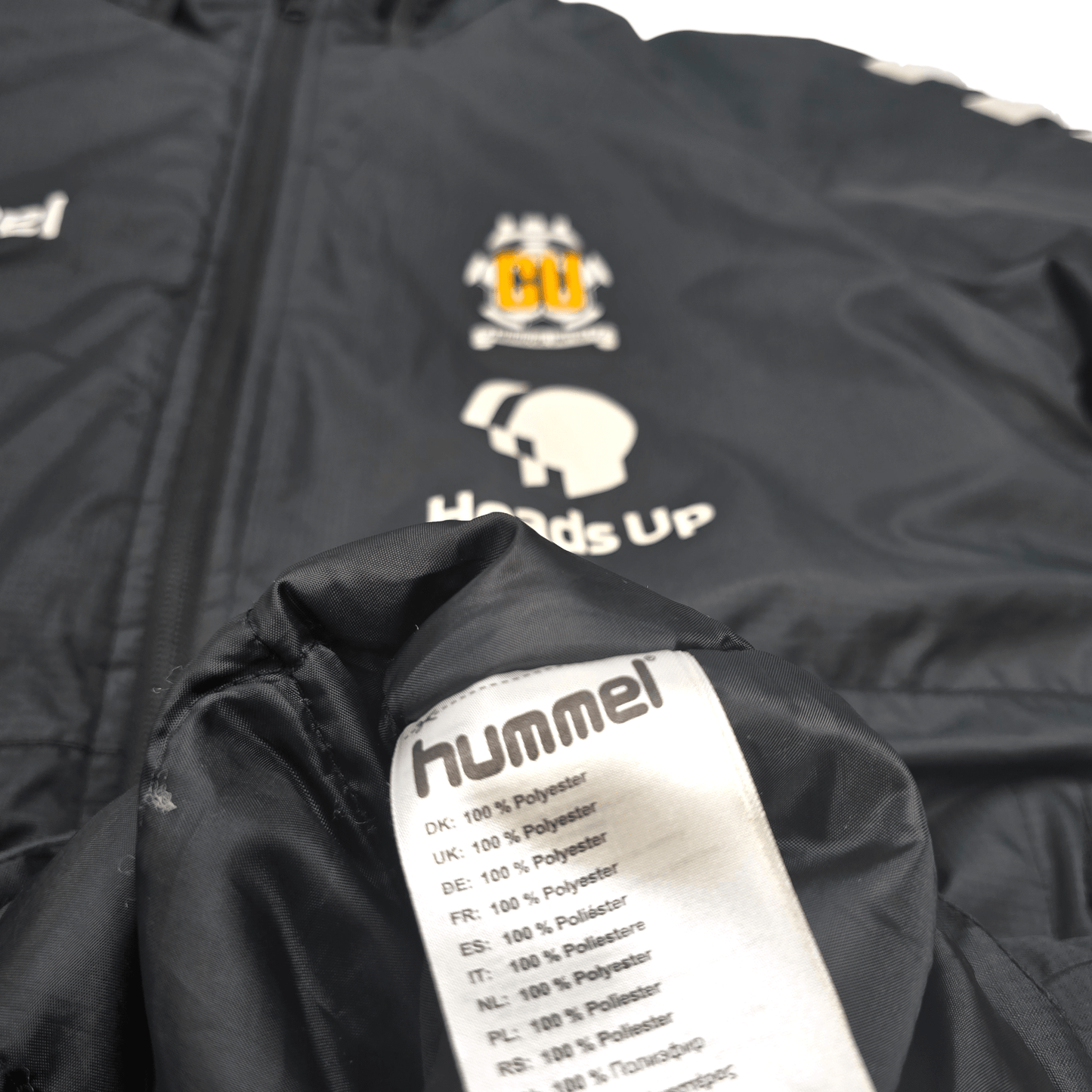 2020/21 Cambridge United Bench Coat (XL) Hummel (Staff Issue)