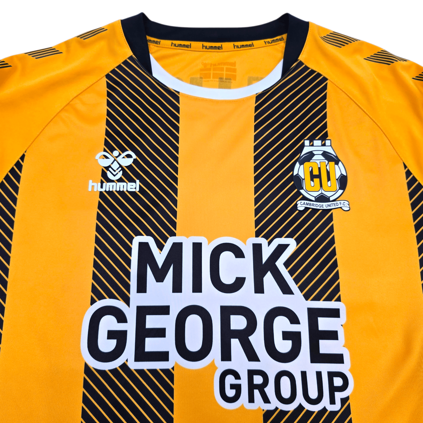 2020/21 Cambridge United Home Football Shirt (S) Hummel #10 Mullin