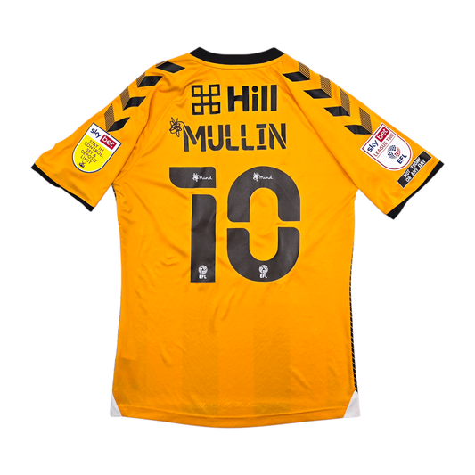 2020/21 Cambridge United Home Football Shirt (S) Hummel #10 Mullin