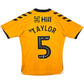 2020/21 Cambridge United Home Football Shirt (S) Hummel #5 Taylor