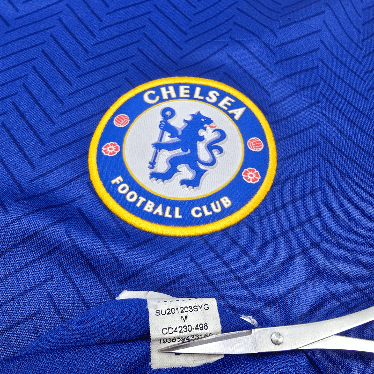 2020/21 Chelsea Home Football Shirt (M) Nike #6 T.Silva