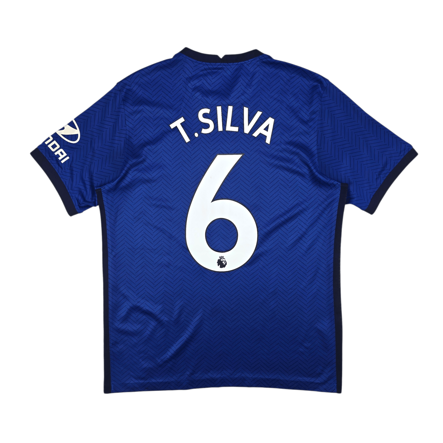 2020/21 Chelsea Home Football Shirt (M) Nike #6 T.Silva