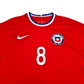 2020/21 Chile Home Football Shirt (XL) Nike #8 Vidal