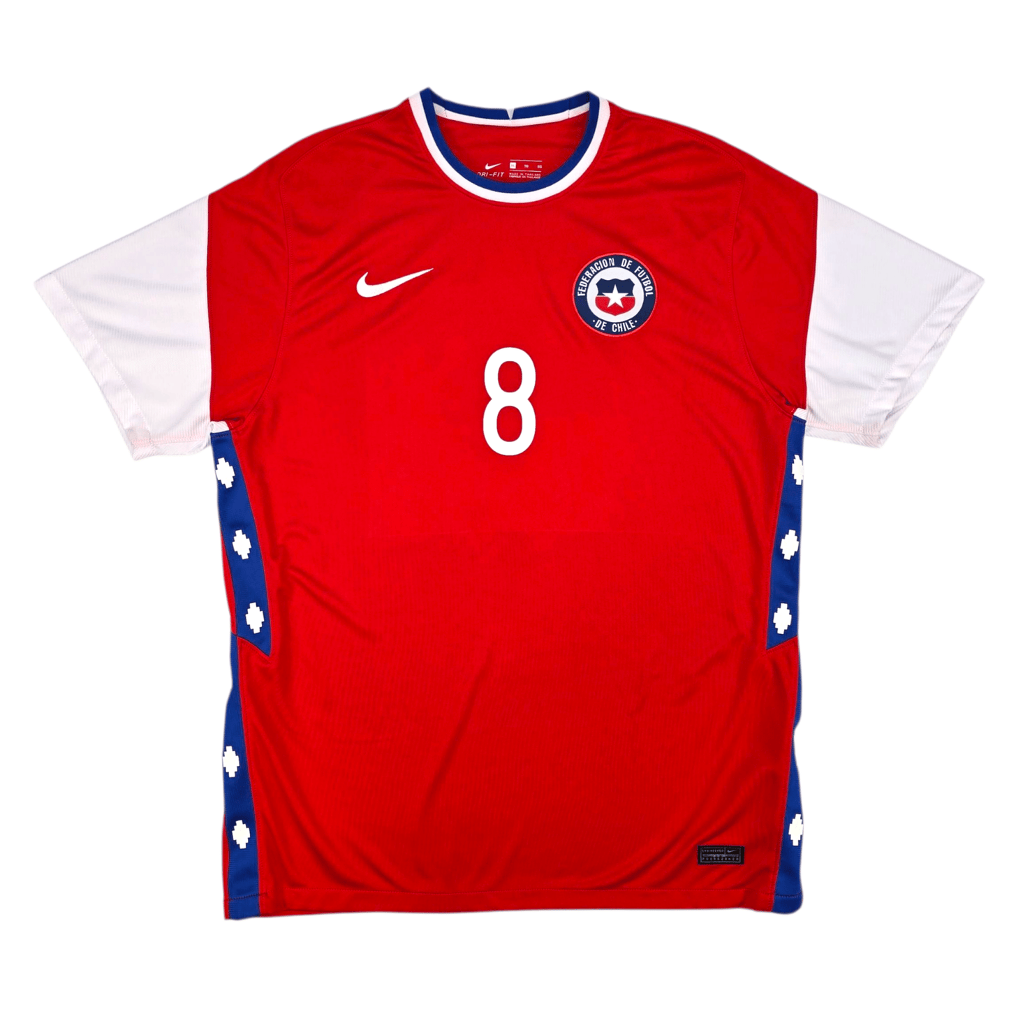 2020/21 Chile Home Football Shirt (XL) Nike #8 Vidal