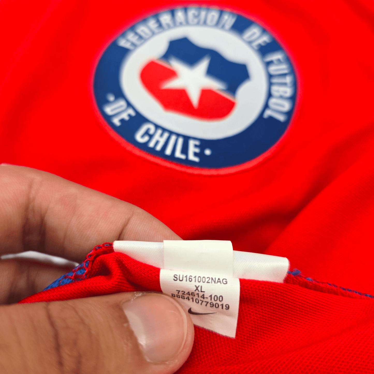 2020/21 Chile Home Football Shirt (XL) Nike #8 Vidal
