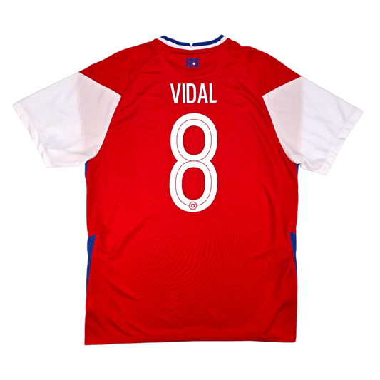 2020/21 Chile Home Football Shirt (XL) Nike #8 Vidal