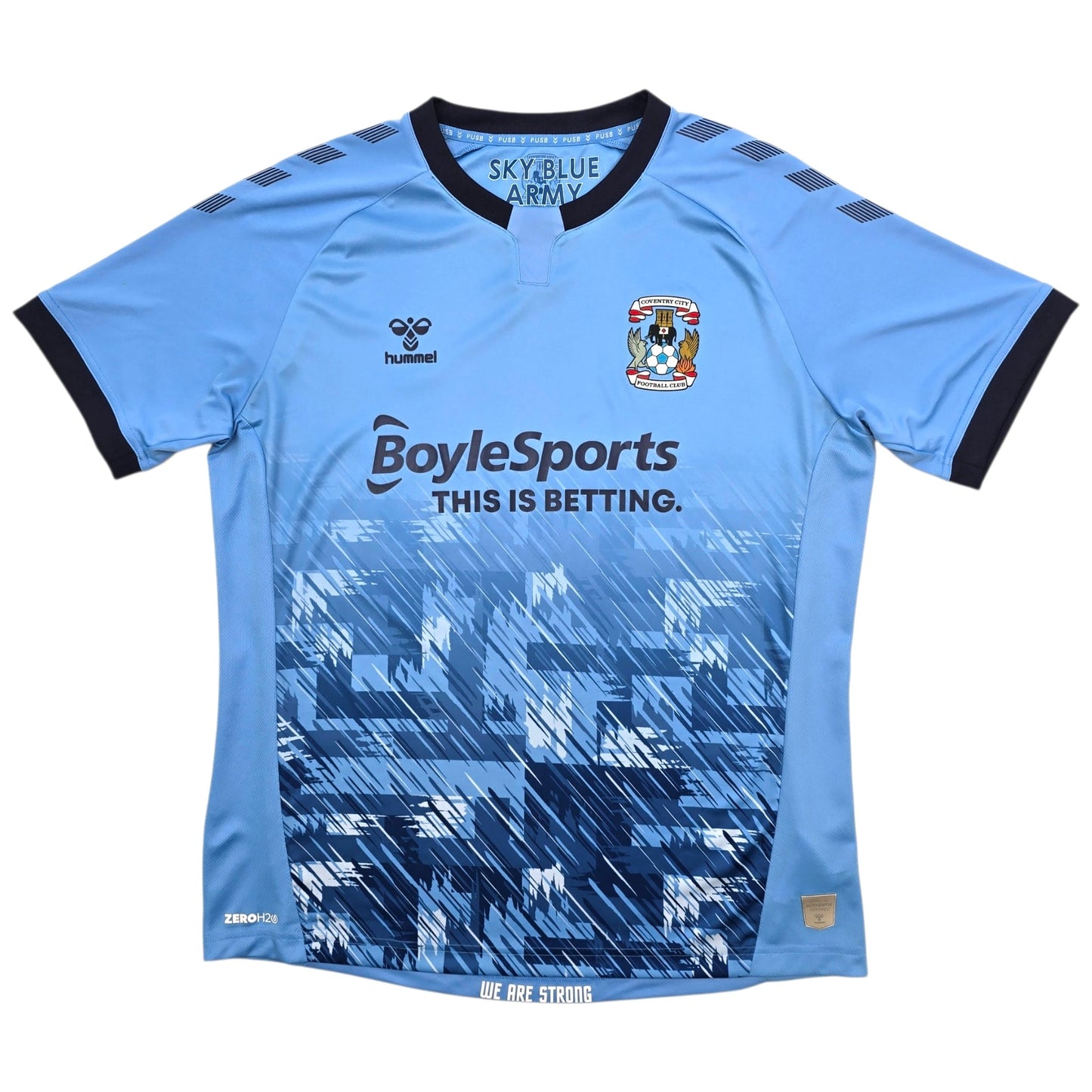2020/21 Coventry City Home Football Shirt (M) Hummel