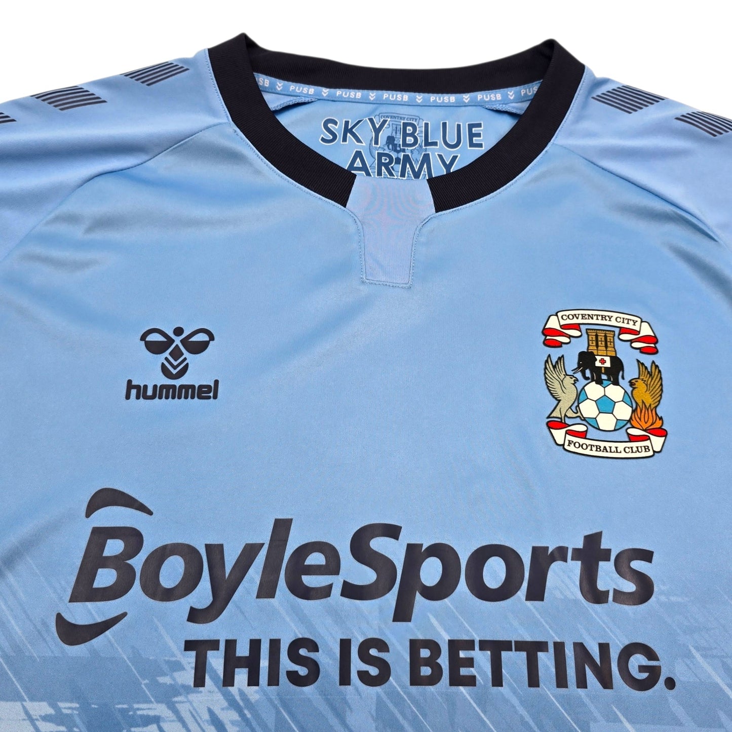 2020/21 Coventry City Home Football Shirt (XL) Hummel