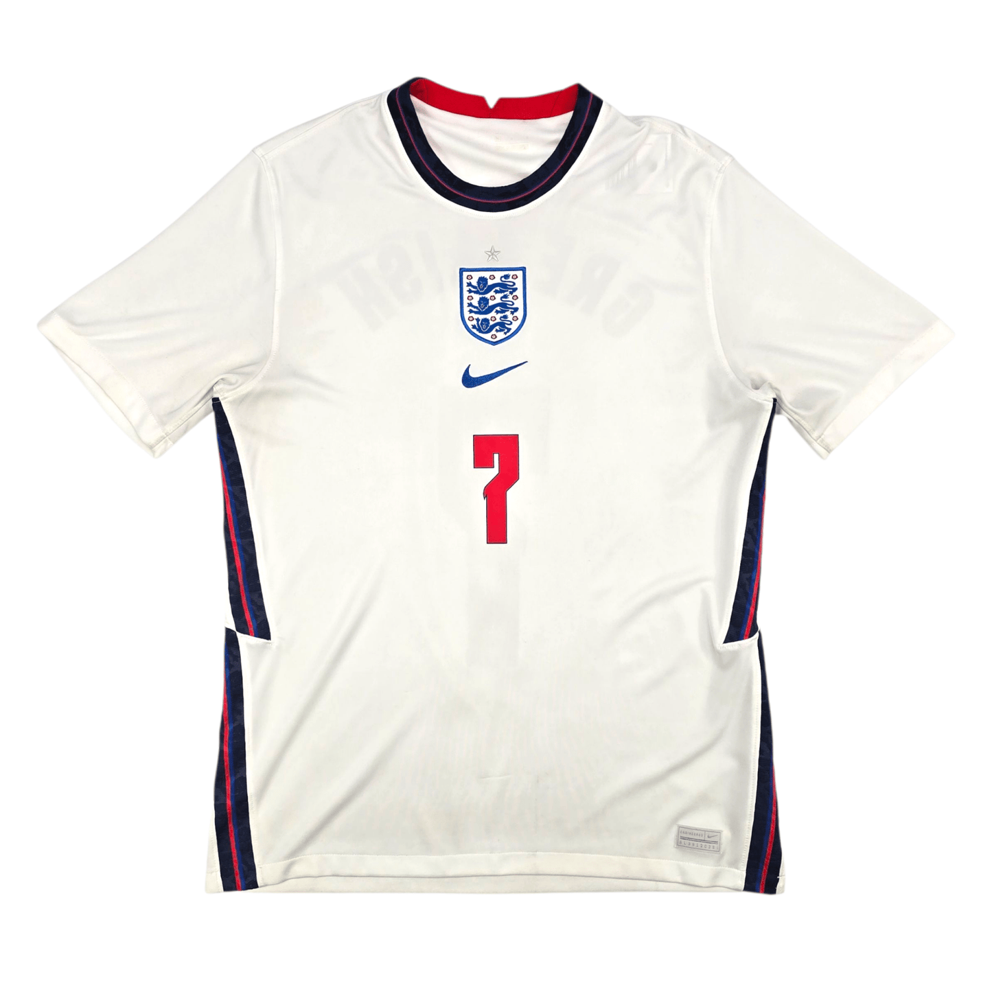 2020/21 England Home Football Shirt (M) Nike #7 Grealish